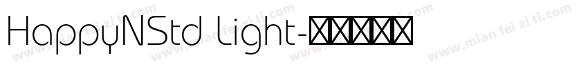 HappyNStd Light字体转换